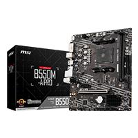 MB MSI B550 AMD S-AM4 3A gen / 2XDRR4 3200MHz / PCIe 4.0 / HDMI / DVI / 4XUSB 3.2 / M.2 / Micro ATX / Gama media
