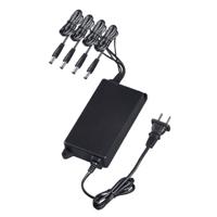 Fuente de poder / Dahua / EUHA12120-070D PFM322 / Regulada de 12 VCC 2.8 amperes / Salida tipo pulpo de 4 canales con conector macho / 0.7 amper por canal / Proteccion de temperatura / Color negro