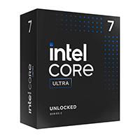 Procesador Intel Core ultra 7-265K S-1851 serie 2 / Hasta 5.5 GHz / Cache 30MB / 20 cores (8p+12E) / Graficos Intel / Vpro / Sin disipador / Gamer alto