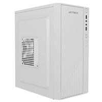 Gabinete Acteck kioto GC220F / Mini torre / Micro ATX, mini ITX / Fuente 500W / Full metalico frente solido / Blanco / AC-939546