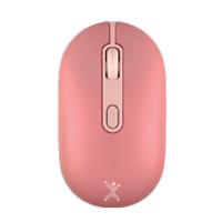 Mouse recargable Perfect Choice 2.4GHz/BT colori clic silencioso rosa