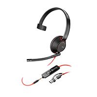 Diadema HP Poly 8X230AA BW 5210 / Monoaurales USB-C/a conector de 3,5 mm cancelacion de ruido