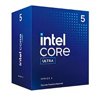 Procesador Intel Core ultra 5-225F S-1851 serie 2 / Hasta 4.9 GHz / Cache 20MB / 10 cores 6P4E / Sin graficos / Con disipador / Gamer medio