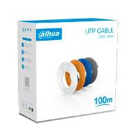 Bobina UTP / Dahua / PFM920I-5EU-u-100 / 100 mts de cable UTP CAT5E / 100 cobre / Color blanco / Cubierta retardante de flama con certificacacion ansi / UL cm / Ideal para video y redes