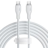 Cable de carga rpida Baseus, tipo C a tipo C, cable de carga 100 W, 5 a, 1,2 M, color blanco