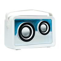 Bocina inalambrica transparente con centro de carga para smartphone loopstar Perfect Choice