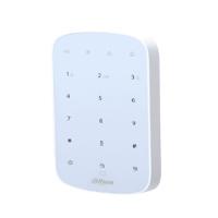 Teclado / Dahua / DHI-ARK30T-W2 / Teclado inalambrico interior touch para armado y desarmado / Soporta hasta 32 usuarios con PIN o tarjetas mifare / Indicadores LED de status del panel / Alarma de bater