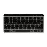 Teclado Acteck inspire krea TI750 / Inalambrico / Multidispositivo dual / Dongle USB - 2 BT - Cable USB / Windows - MAC / Español / 85 teclas / Multimedia / Recargable / Negro / AC-940092