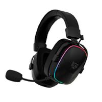 Audifonos gamer aeon expert HS1100 / Diadema inalambricos / BT 5.3 - Dongle USB - AUX 3.5 mm / PC - Disp moviles - Consolas / Microfono omnidireccional / RGB / 20 - 20 KHZ / Negro / BR-938501
