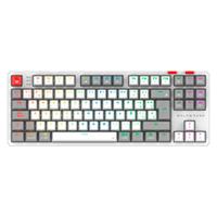 Teclado gamer Balam Rush level PRO GK990 / Inalambrico / Dongle USB- BT -USB C / Español / WIN -MAC -Android / 88 teclas / Mecanico / Iluminacion RGB / 5 dispositivos / Recargable / Blanco / BR-940375