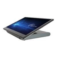 Terminal punto de venta EC Line EC-nexxt-I3TL, negro, pantalla touch AIO, 15.6 pulgadas, Intel Core I3, 8GB RAM, 256GB SSD, Windows 10 IOT enterprise 64 bits