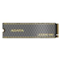 Unidad de estado solido SSD interno Adata legend 860 500GB M.2 2280 NVMe PCIe gen 4X4 LEC6000 en PC/portatil MBS LEC5000 en PS5 ESC5000 MBS sleg-860-500GCS