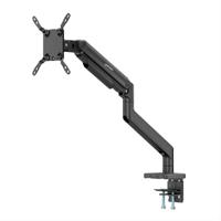 Soportes / Manhattan / 462570 / Soporte de aluminio con sistema de pistón para 1 monitor de 17 a 49
