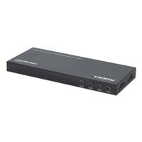 Switch / Manhattan / 208406 / Switch multiviewer HDMI de 4 puertos 4K