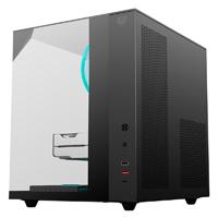 Gabinete gamer Balam Rush tank majestic 6600 / Media torre / ATX - Micro ATX - ITX / Ventiladores ARGB / Cristal templado / Soporte P / Tarjeta grafica 330 mm / Dual chamber / Negro / BR-941525
