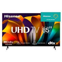 Television 85 pulgadas LED Hisense 85A65NV smart vidaa, UHD 4K, HDR dolby vision, DTS virtual X, Wi-Fi