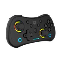 Gamepad Balam Rush kontrol pocket G555 / Control game PAD inalambrico / Joystick hall / Turbo y giroscopio / Recargable / Dual BT y cable / RGB / Wake-UP / Nintendo- Android- iOS / Negro / BR-942553