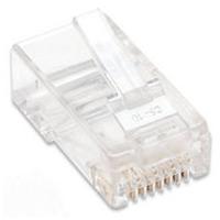 Plug RJ45, Intellinet,790055, CAT 5E UTP multifilar 100 pzas