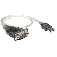 Convertidor USB, Manhattan,205153, a serial DB9M bolsa