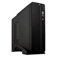 Gabinete Acteck bern GS460 / Micro torre slim / Micro ATX, mini ITX / Fuente SFX 500 W / Full metal / Lector de tarjetas / Tornillos de mano / 3 años de garantia / Negro / Gapc-301