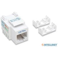 Jack, Intellinet,210355, CAT 5E de impacto keystone blanco