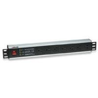 Barra PDU, Intellinet,207102, 7 cont. GAB / Rack 19 1.5U, supresor de picos, on/OFF