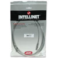Cable patch, Intellinet,318921, 1.0M 3.0F CAT 5E UTP gris