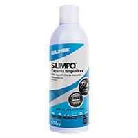 Espuma limpiadora Silimex silimpo 454ML limpia equipos de superficies electronicos proteccion rayos UV libre de cfcs y hcfcs