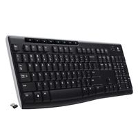 Teclado Logitech K270 multimedia receptor USB unifying (español) negro