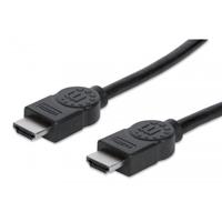 Cable HDMI, Manhattan,323215, 1.4 M-M 2.0M+Ethernet