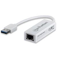Adaptador, Manhattan,506847, USB V3.0 a red GB MH