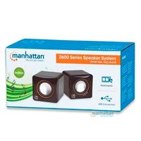 Bocina, Manhattan,161435, serie 2600 via USB, cubo