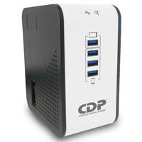 Regulador de voltaje CDP de 1000VA / 500W 8 cont