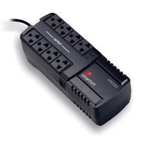 Regulador de voltaje SmartBitt SBAVR2200 2200VA / 1100W, 8 contactos, proteccin de lnea telefnica RJ-11