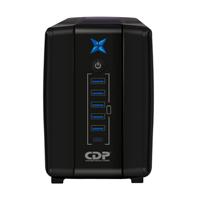 No break interactivo CDP de 500 VA/250WATTS 8 cont