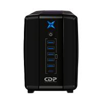 No break interactivo CDP de 750VA / 375 watts 8 cont