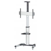 Soporte TV, Manhattan,461245, tipo carro 50KG, 37 a 86, 90°