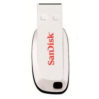 Memoria SanDisk 16GB USB 2.0 cruzer blade Z50 blanco SDCZ50C-016G-B35W