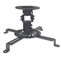 Soporte proyector, Manhattan,461184, P/techo basico 13.5KG, negro