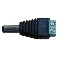Conector de energía / Saxxon / PSUBR12H bolsa de 10 conectores plug macho / Para fuente de poder / Bloque para atornillar positivo y negativo