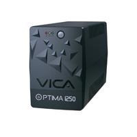 No break UPS Vica optima 1250 1250VA / 600W 6TOMAS reguladas y respaldadas NEMA5-15R RJ11/45, 3 años de garantia